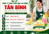 Giúp Việc Nhà Tân Bình Giá Tốt – Cung Cấp Người Giúp Việc Theo Giờ, Ở Lại, Chăm Bé