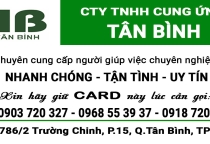 Dịch Vụ Cung Ứng Người Giúp Việc Uy Tín - Giúp Việc Tân Bình